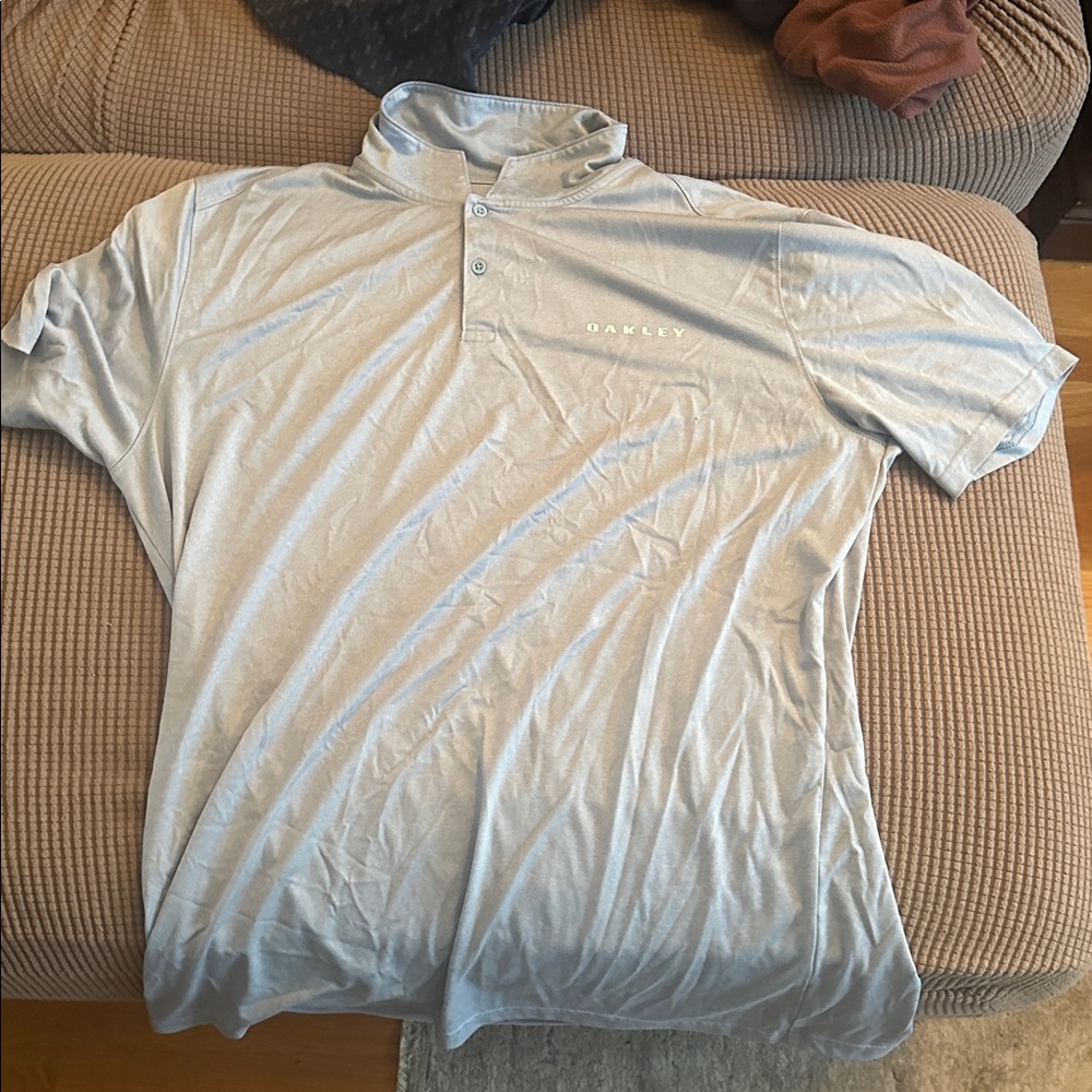 Oakley Silver Polo Shirt